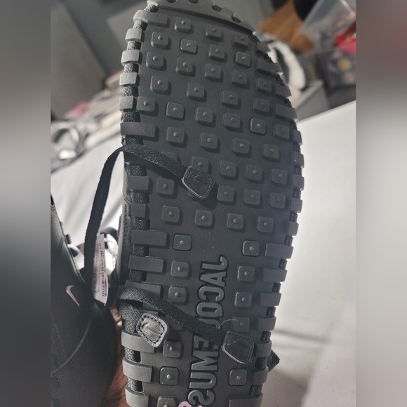 Nike x Jacquemus J Force 1 Low Black Shoes women’s 12 1/2 Mens 11 1/2 - Picture 7 of 8